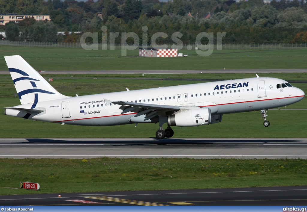 SX-DGB, Airbus A320-200, Aegean Airlines