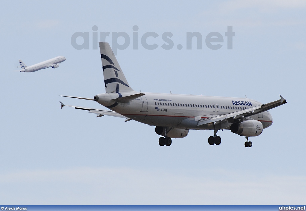 SX-DGB, Airbus A320-200, Aegean Airlines
