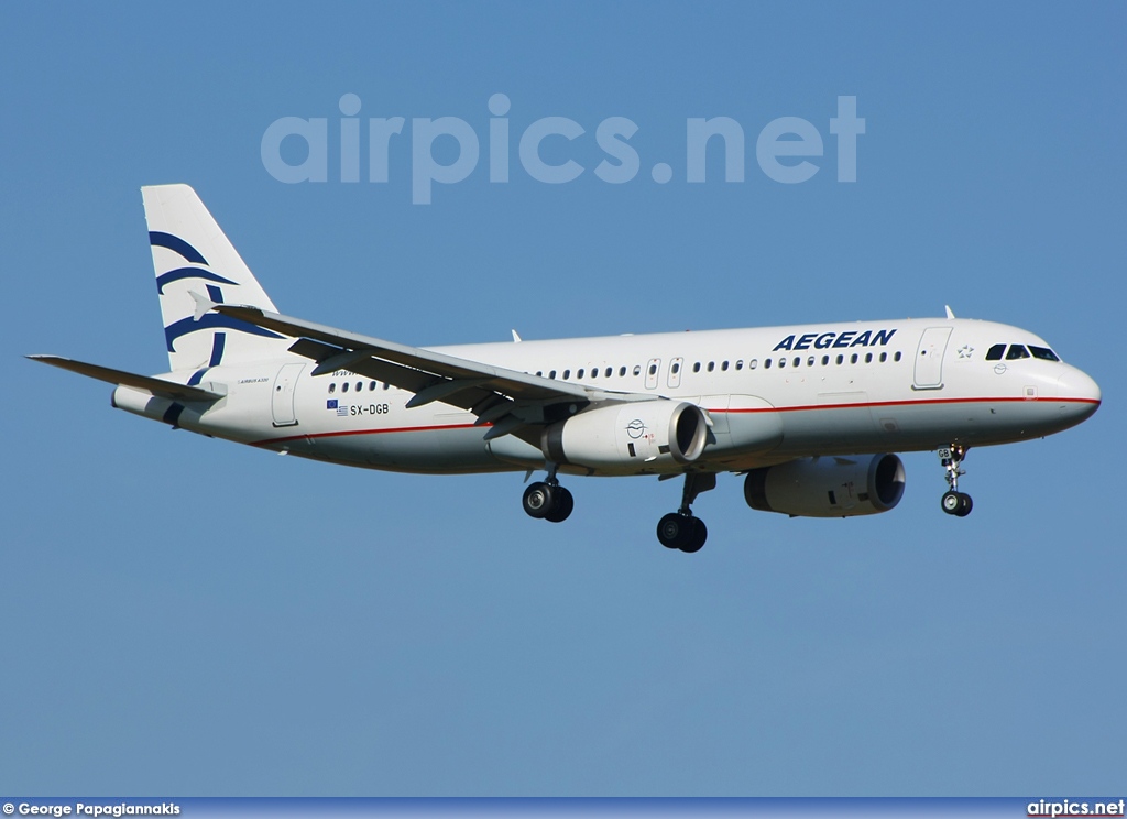 SX-DGB, Airbus A320-200, Aegean Airlines