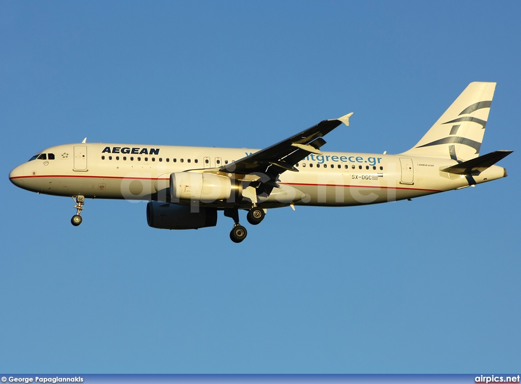 SX-DGC, Airbus A320-200, Aegean Airlines