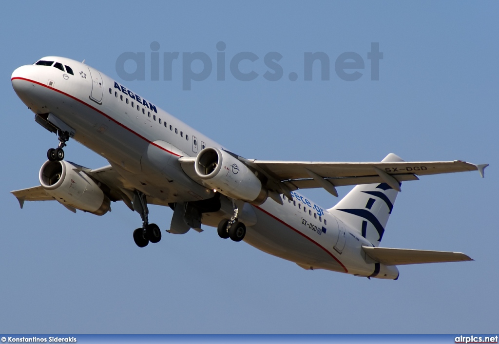 SX-DGD, Airbus A320-200, Aegean Airlines