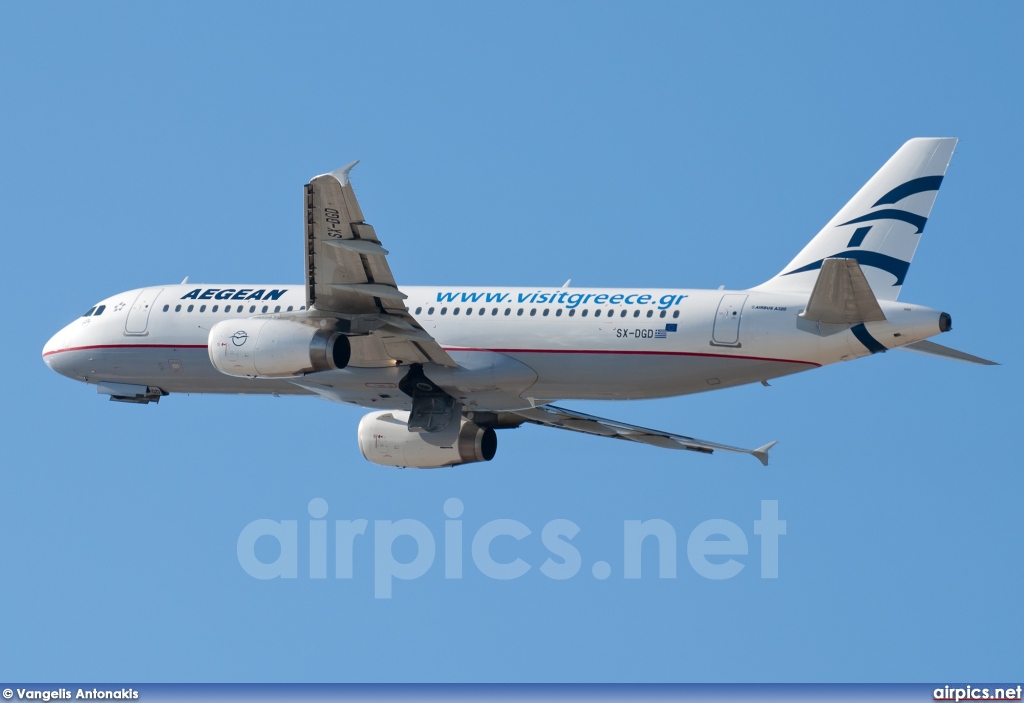 SX-DGD, Airbus A320-200, Aegean Airlines