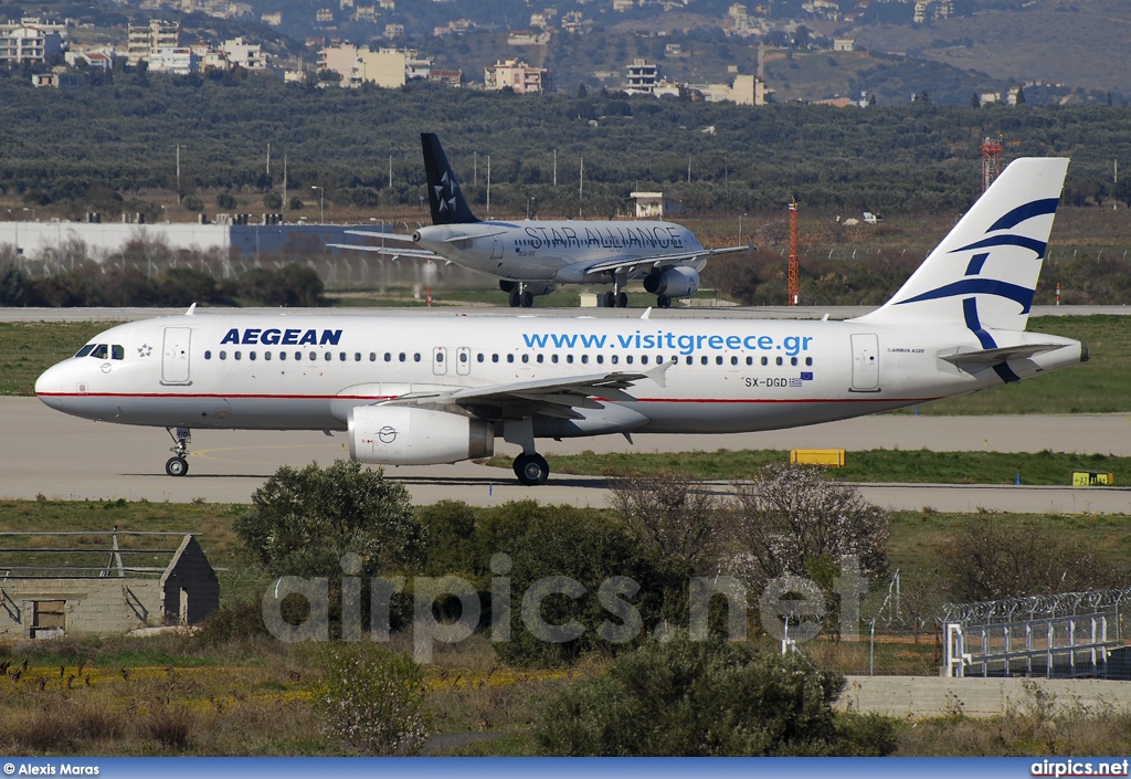 SX-DGD, Airbus A320-200, Aegean Airlines