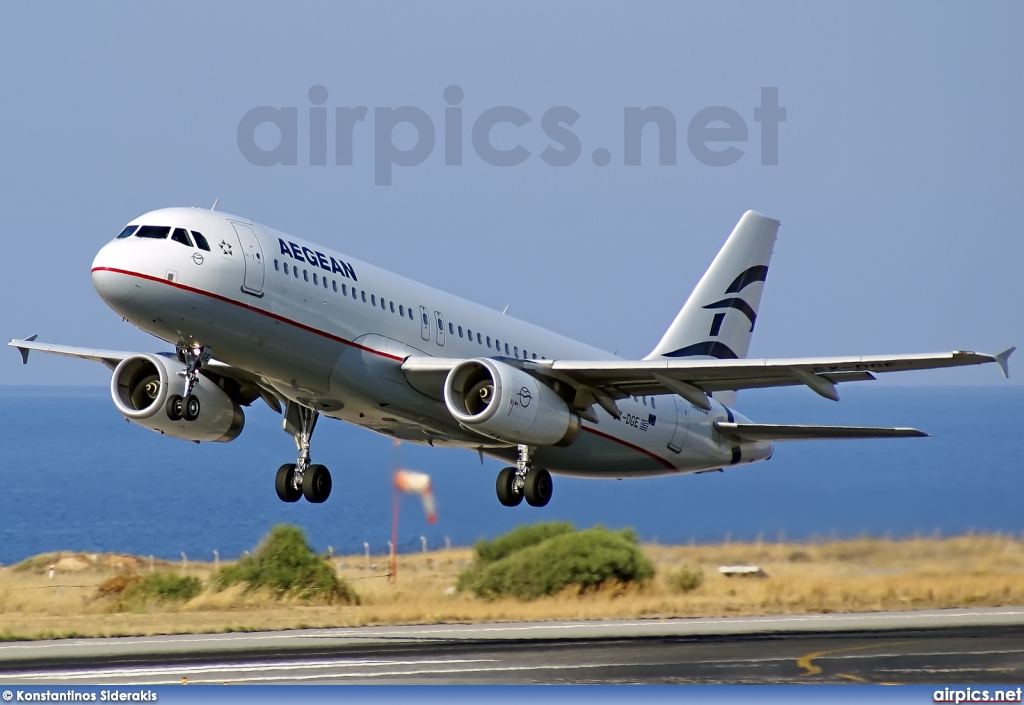 SX-DGE, Airbus A320-200, Aegean Airlines