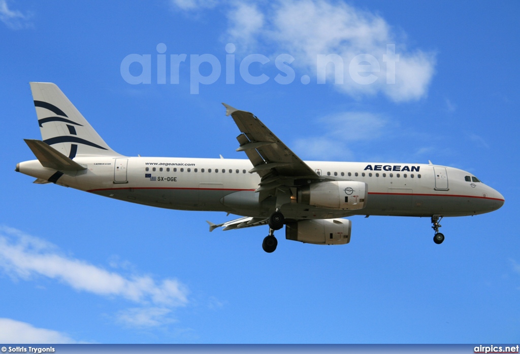 SX-DGE, Airbus A320-200, Aegean Airlines