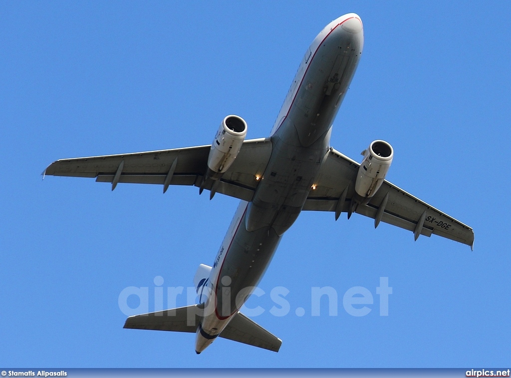 SX-DGE, Airbus A320-200, Aegean Airlines