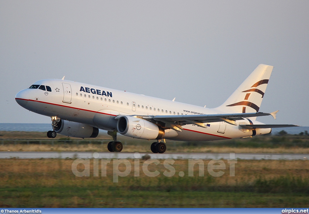 SX-DGF, Airbus A319-100, Aegean Airlines