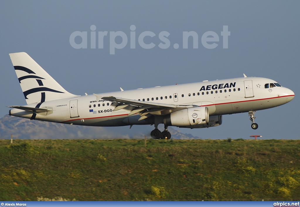 SX-DGG, Airbus A319-100, Aegean Airlines