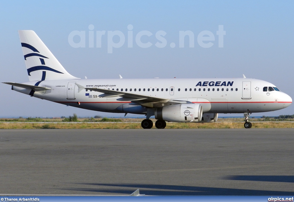 SX-DGH, Airbus A319-100, Aegean Airlines