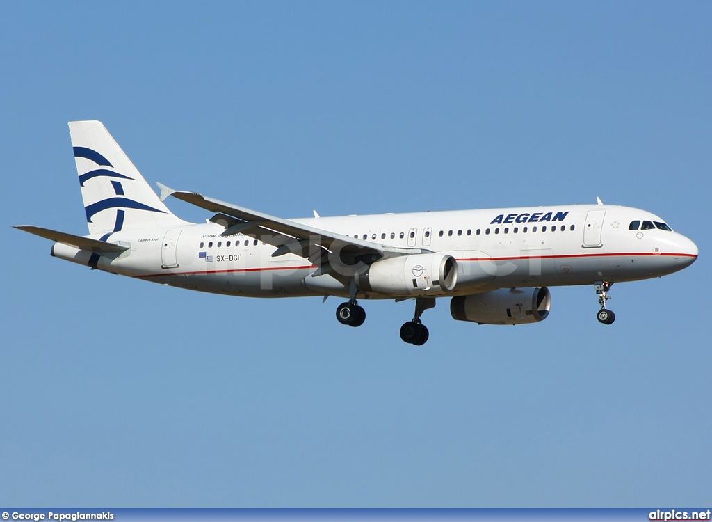 SX-DGI, Airbus A320-200, Aegean Airlines