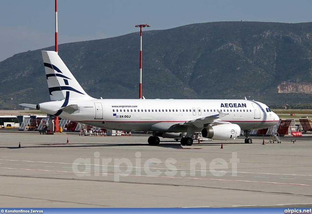 SX-DGJ, Airbus A320-200, Aegean Airlines