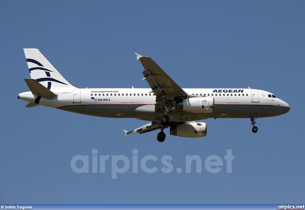 SX-DGJ, Airbus A320-200, Aegean Airlines