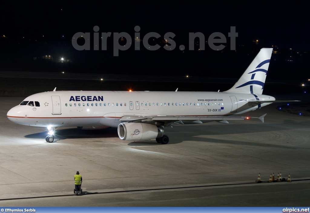 SX-DGK, Airbus A320-200, Aegean Airlines