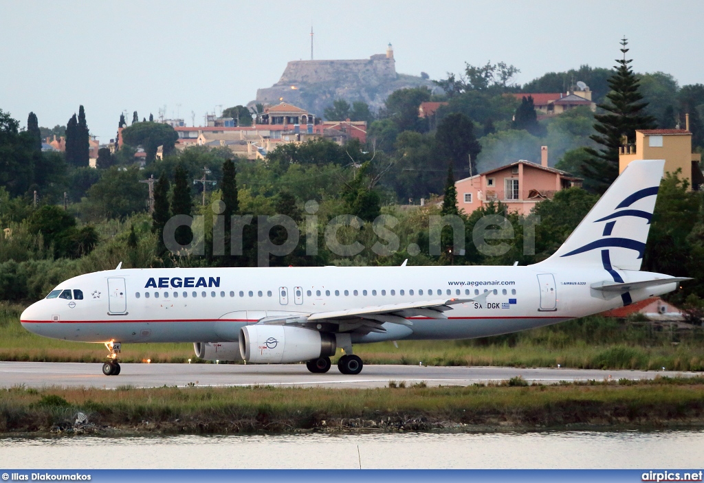 SX-DGK, Airbus A320-200, Aegean Airlines