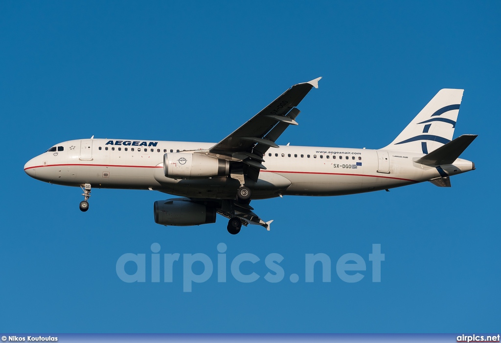 SX-DGO, Airbus A320-200, Aegean Airlines