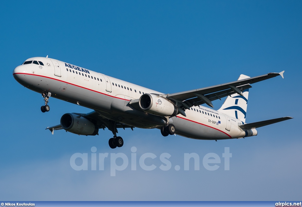 SX-DGP, Airbus A321-200, Aegean Airlines