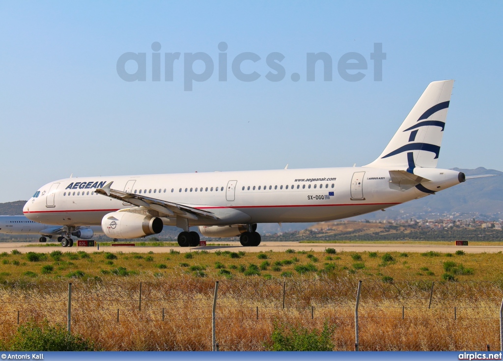 SX-DGQ, Airbus A321-200, Aegean Airlines