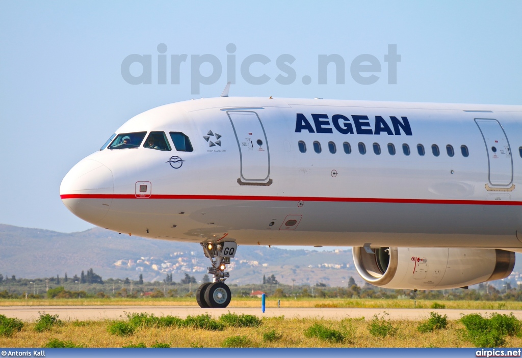 SX-DGQ, Airbus A321-200, Aegean Airlines