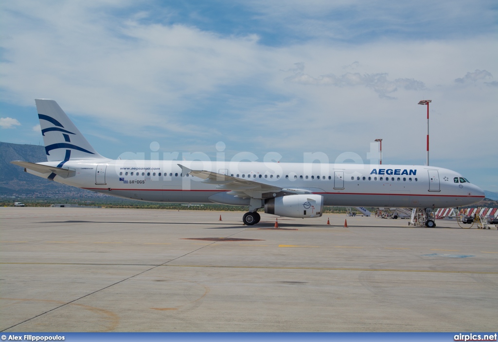 SX-DGS, Airbus A321-200, Aegean Airlines