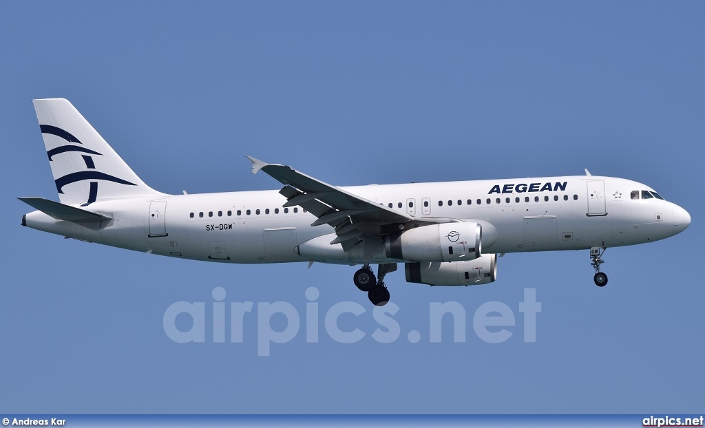 SX-DGW, Airbus A320-200, Aegean Airlines