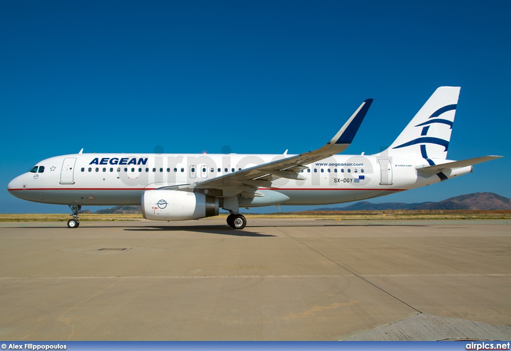 SX-DGY, Airbus A320-200, Aegean Airlines