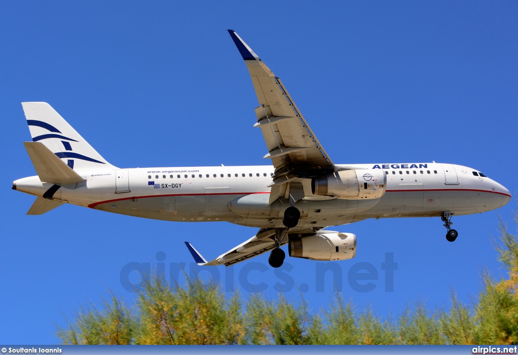 SX-DGY, Airbus A320-200, Aegean Airlines