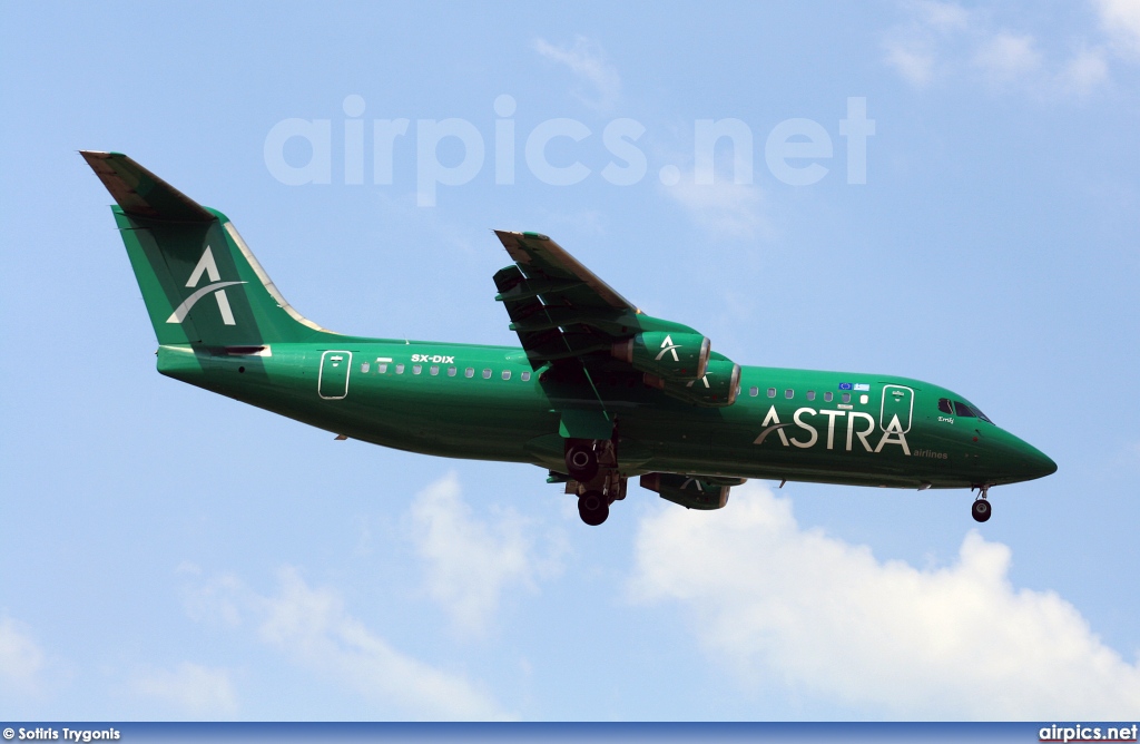 SX-DIX, British Aerospace BAe 146-300, Astra Airlines