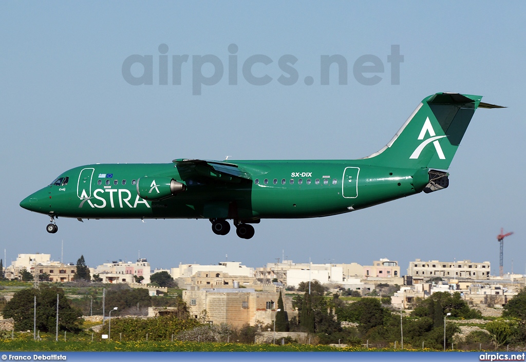 SX-DIX, British Aerospace BAe 146-300, Astra Airlines