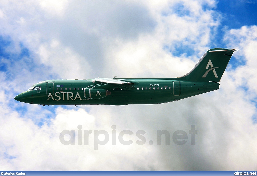 SX-DIX, British Aerospace BAe 146-300, Astra Airlines