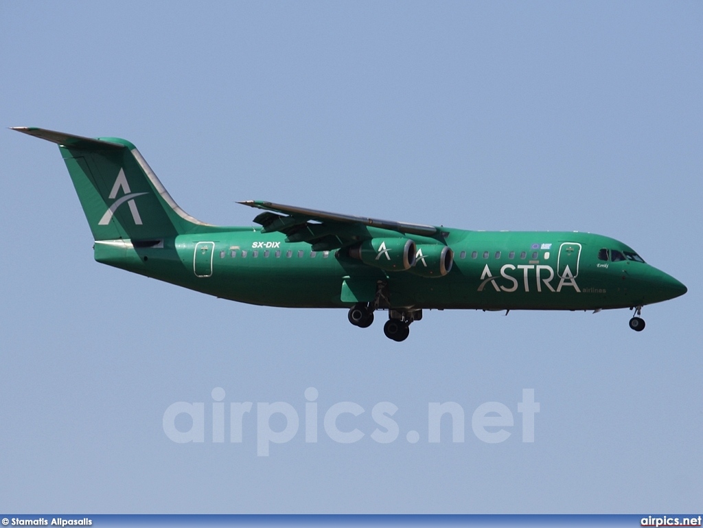 SX-DIX, British Aerospace BAe 146-300, Astra Airlines