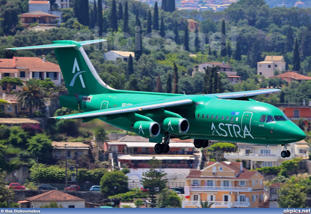 SX-DIX, British Aerospace BAe 146-300, Astra Airlines