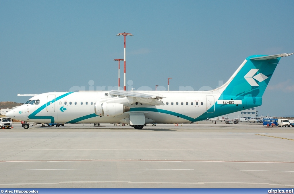 SX-DIX, British Aerospace BAe 146-300, Astra Airlines