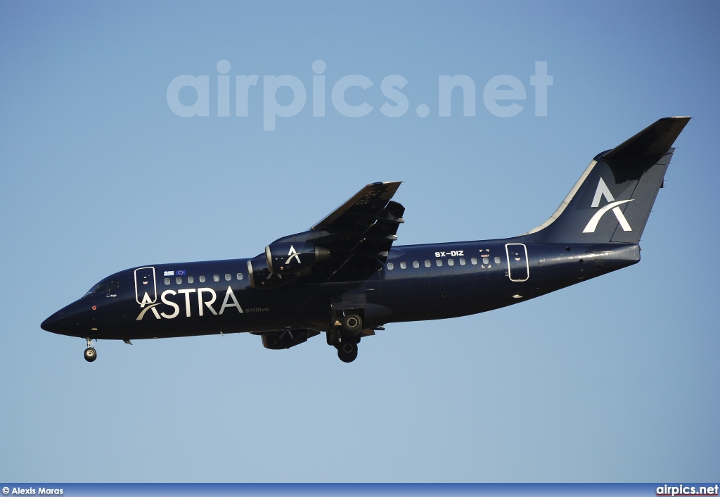 SX-DIZ, British Aerospace BAe 146-300, Astra Airlines