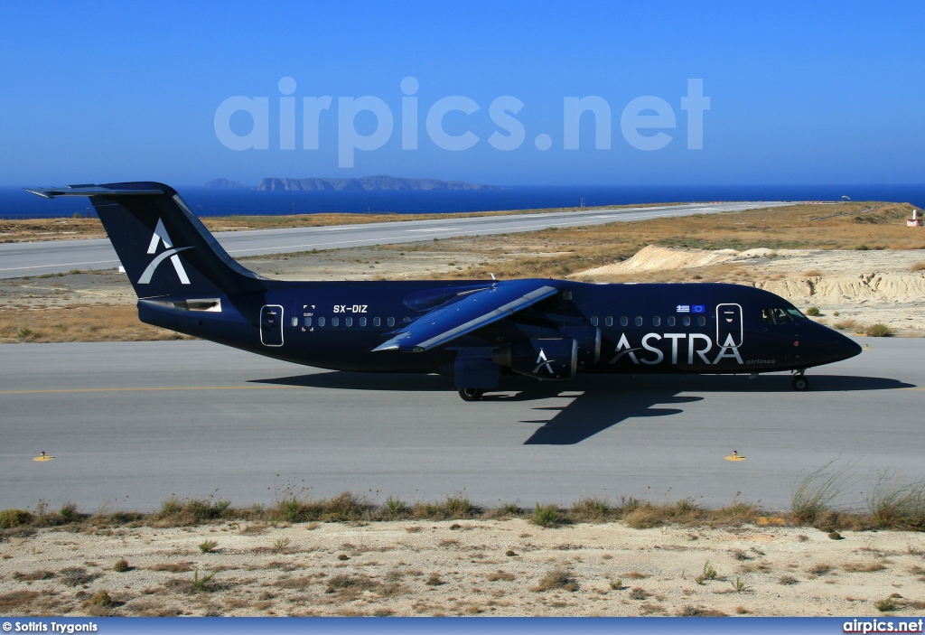 SX-DIZ, British Aerospace BAe 146-300, Astra Airlines