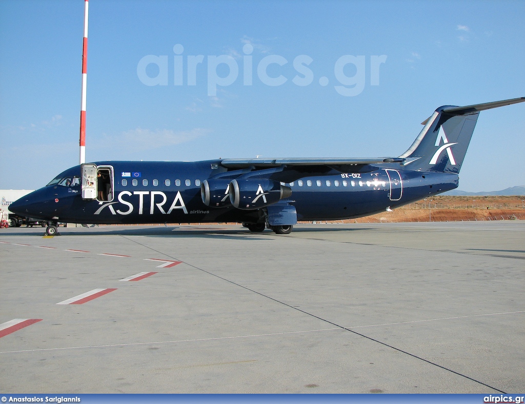 SX-DIZ, British Aerospace BAe 146-300, Astra Airlines