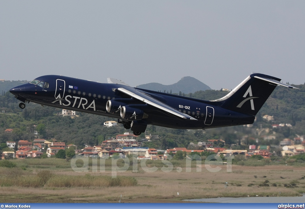 SX-DIZ, British Aerospace BAe 146-300, Astra Airlines