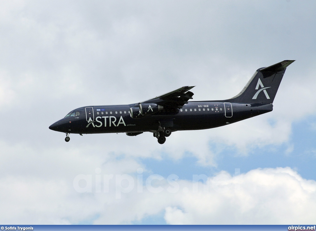 SX-DIZ, British Aerospace BAe 146-300, Astra Airlines