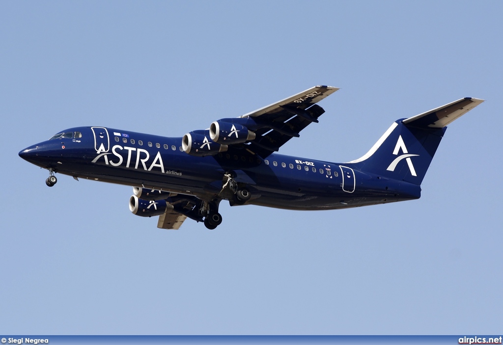 SX-DIZ, British Aerospace BAe 146-300, Astra Airlines