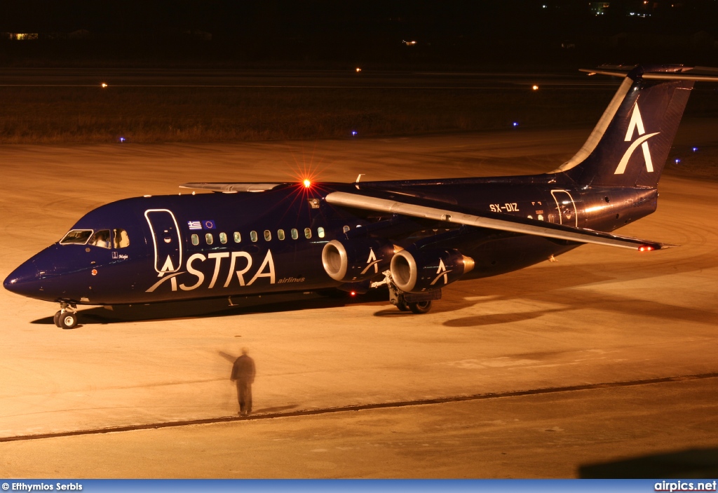 SX-DIZ, British Aerospace BAe 146-300, Astra Airlines