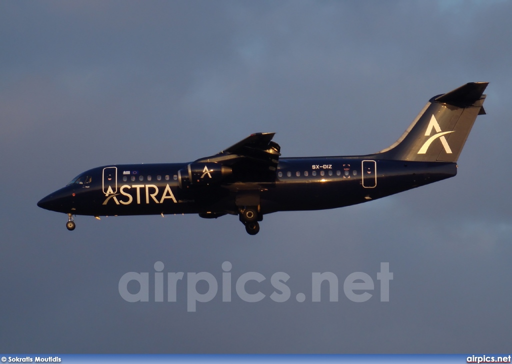 SX-DIZ, British Aerospace BAe 146-300, Astra Airlines