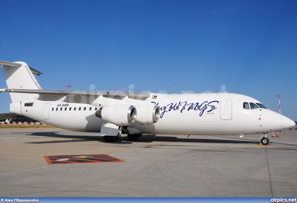 SX-DMB, British Aerospace Avro RJ100, Sky Wings