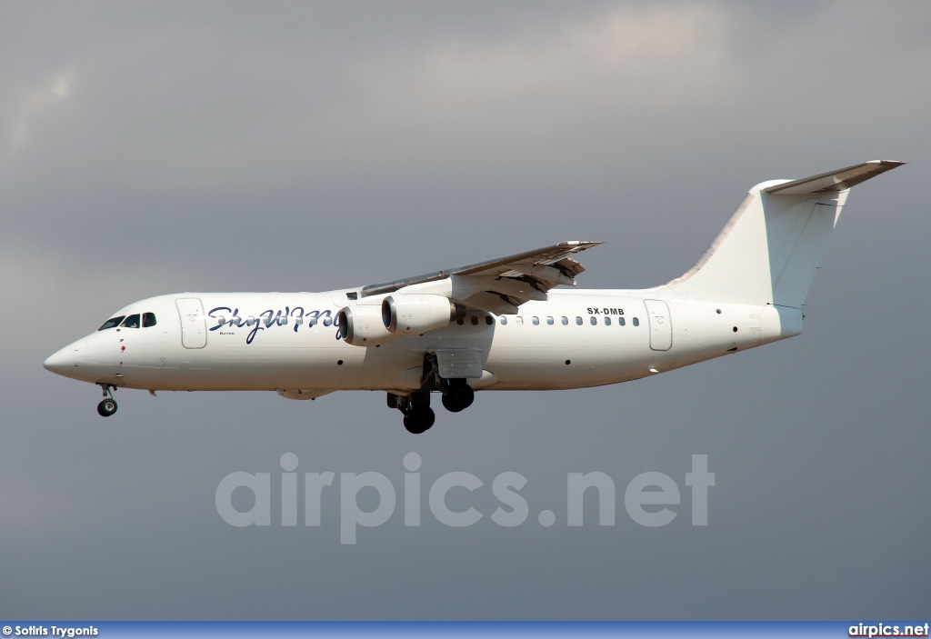 SX-DMB, British Aerospace Avro RJ100, Sky Wings