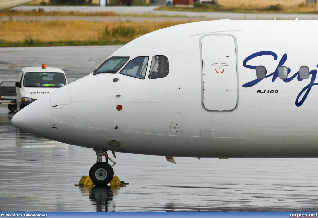 SX-DMB, British Aerospace Avro RJ100, Sky Wings