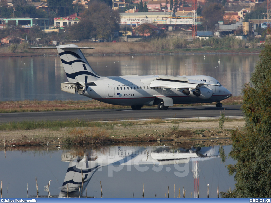 SX-DVA, British Aerospace Avro RJ100, Aegean Airlines