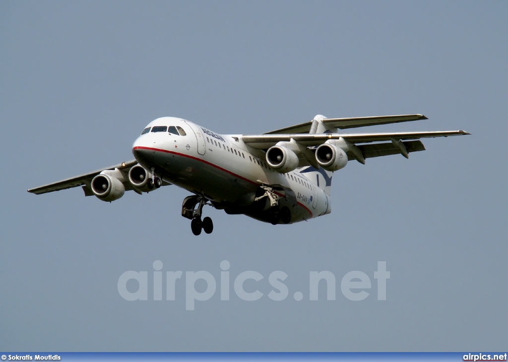 SX-DVA, British Aerospace Avro RJ100, Aegean Airlines