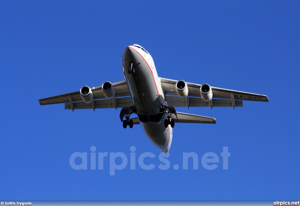 SX-DVC, British Aerospace Avro RJ100, Aegean Airlines