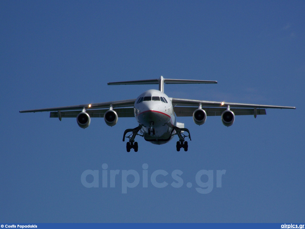 SX-DVD, British Aerospace Avro RJ100, Aegean Airlines