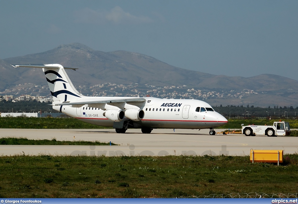 SX-DVE, British Aerospace Avro RJ100, Aegean Airlines