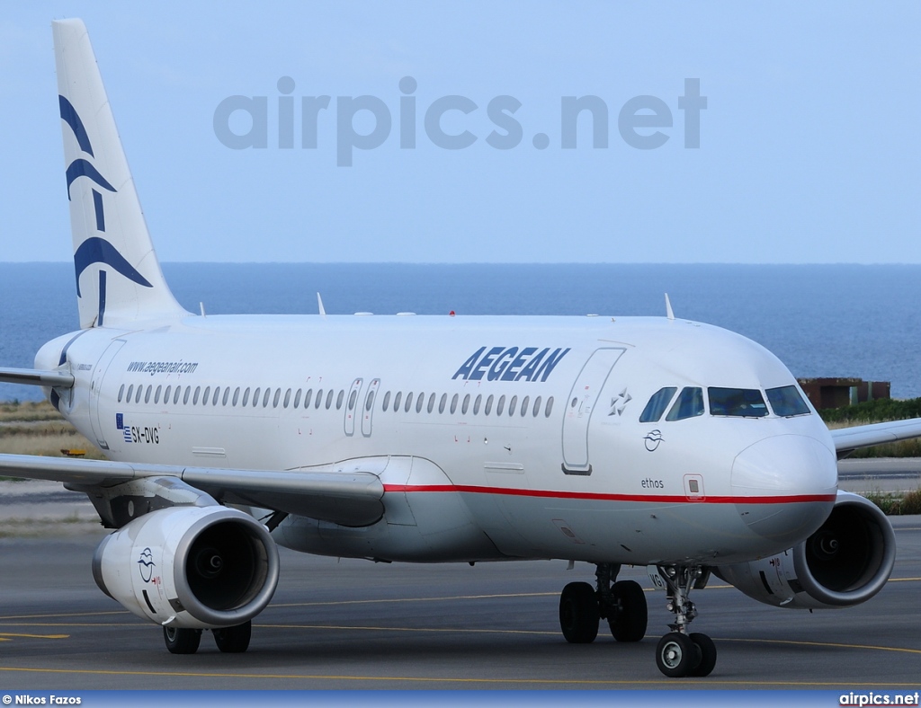 SX-DVG, Airbus A320-200, Aegean Airlines