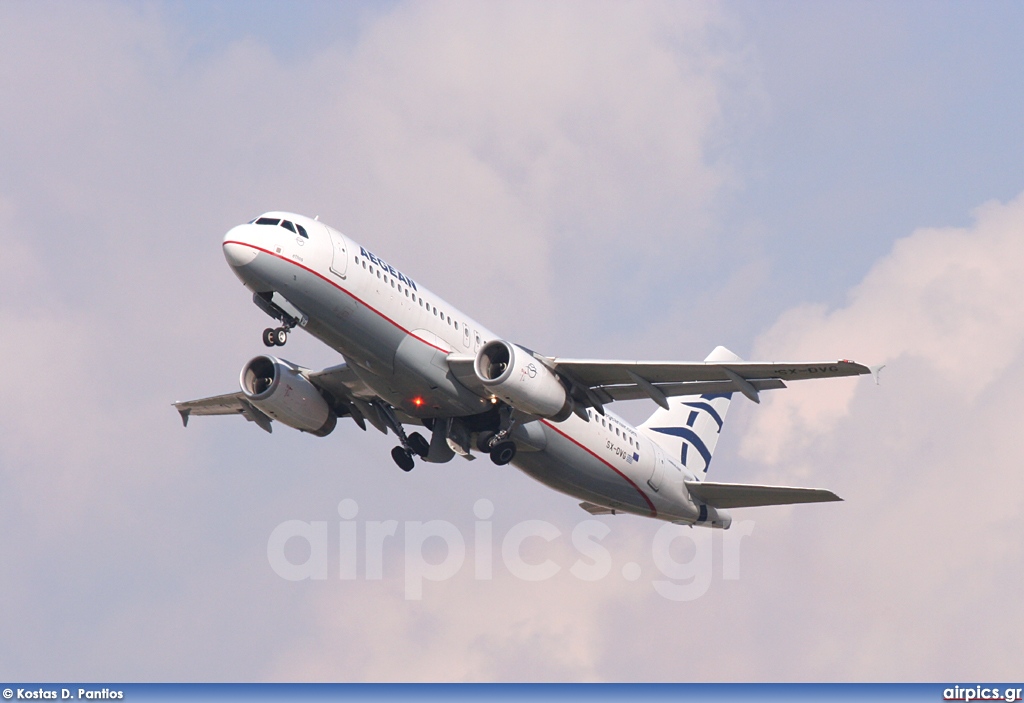 SX-DVG, Airbus A320-200, Aegean Airlines